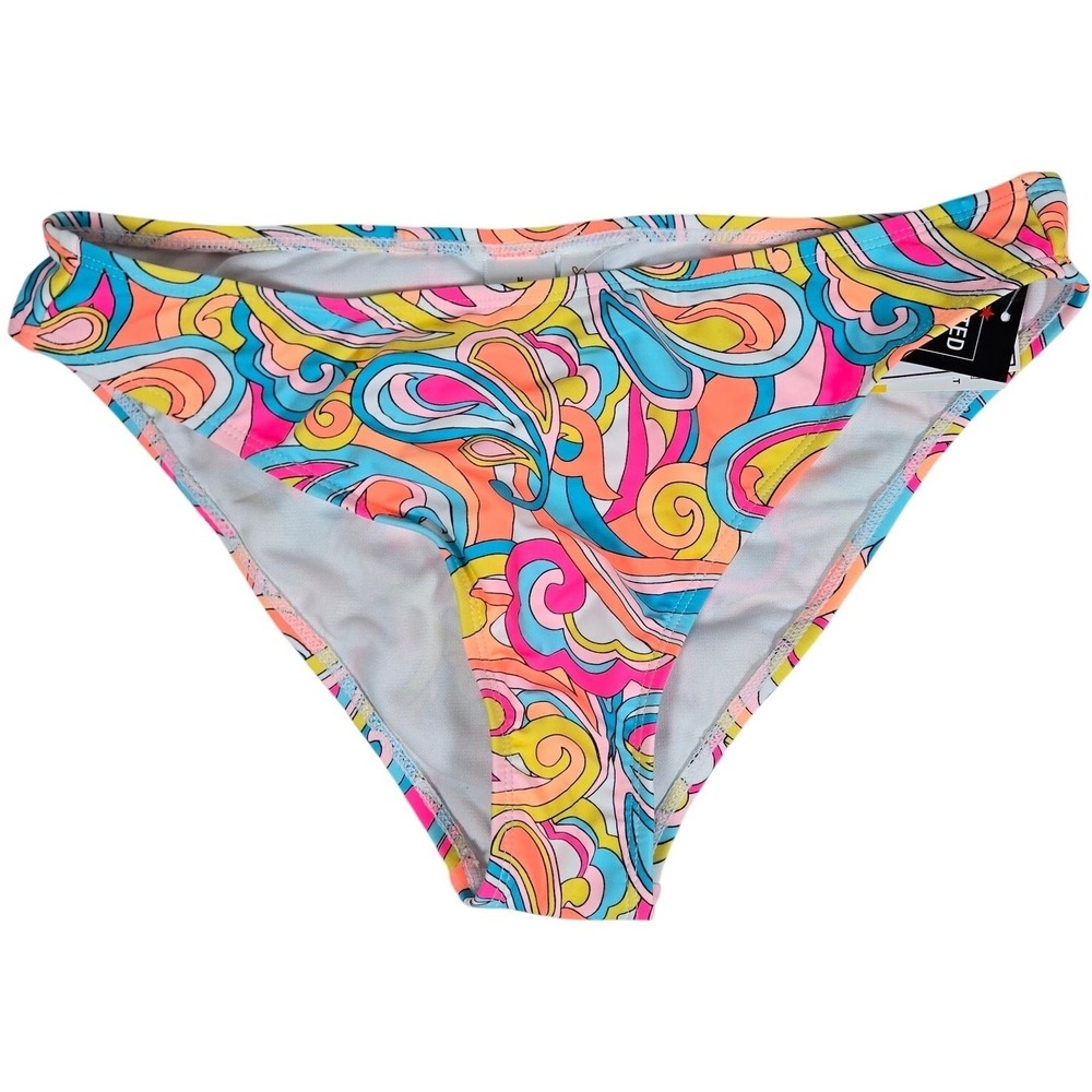 Salt + Cove Juniors' Swirl Girl‎ Hipster Bikini Bottoms M NWT